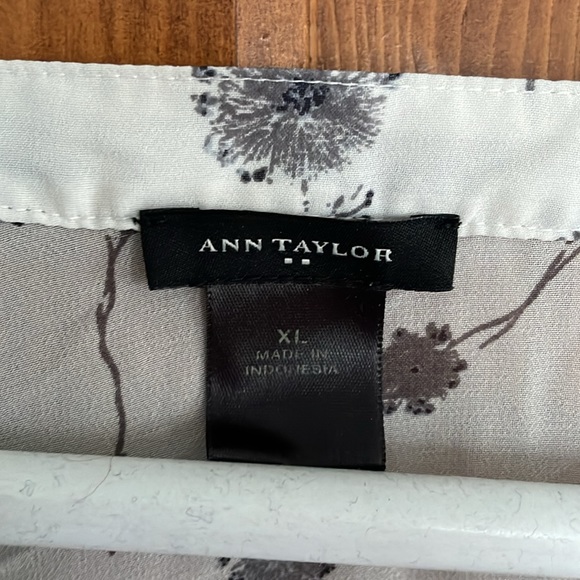 Ann Taylor Sheer Blouse - Picture 2 of 8